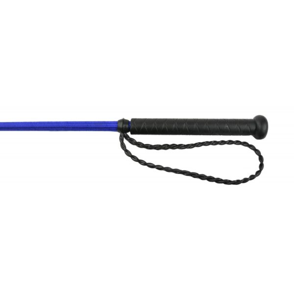 WHIP&GO - CRAVACHE POIGNÉE TWIST 53CM BLEU ROI