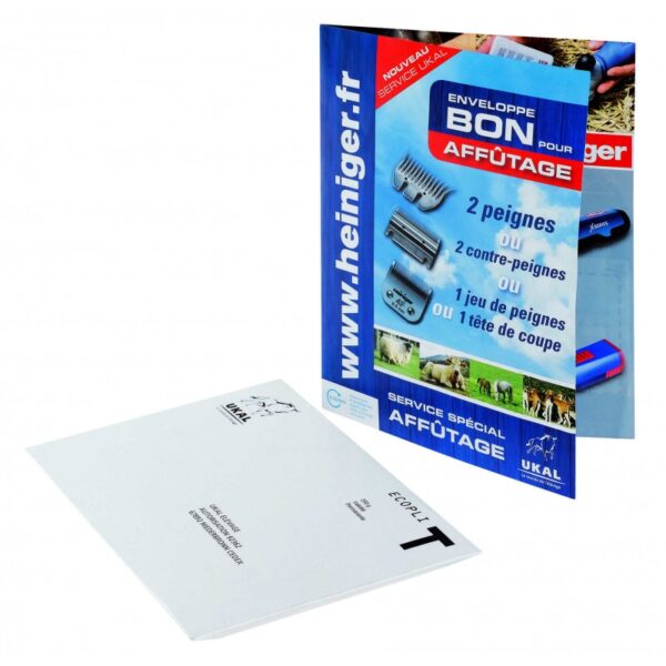ENVELOPPE AFFUTAGE PEIGNE POUR TONDEUSE