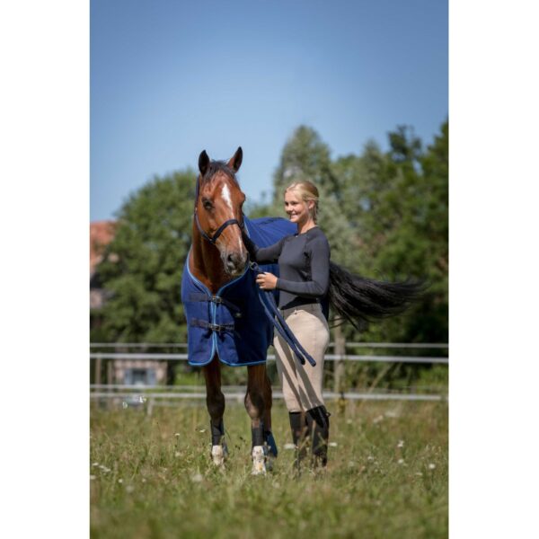 RIDING WORLD - CHEMISE POLAIRE MARINE