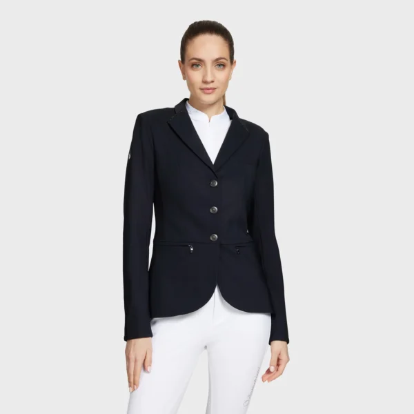 SAMSHIELD - VESTE VICTORINE CRYSTAL FABRIC NOIR