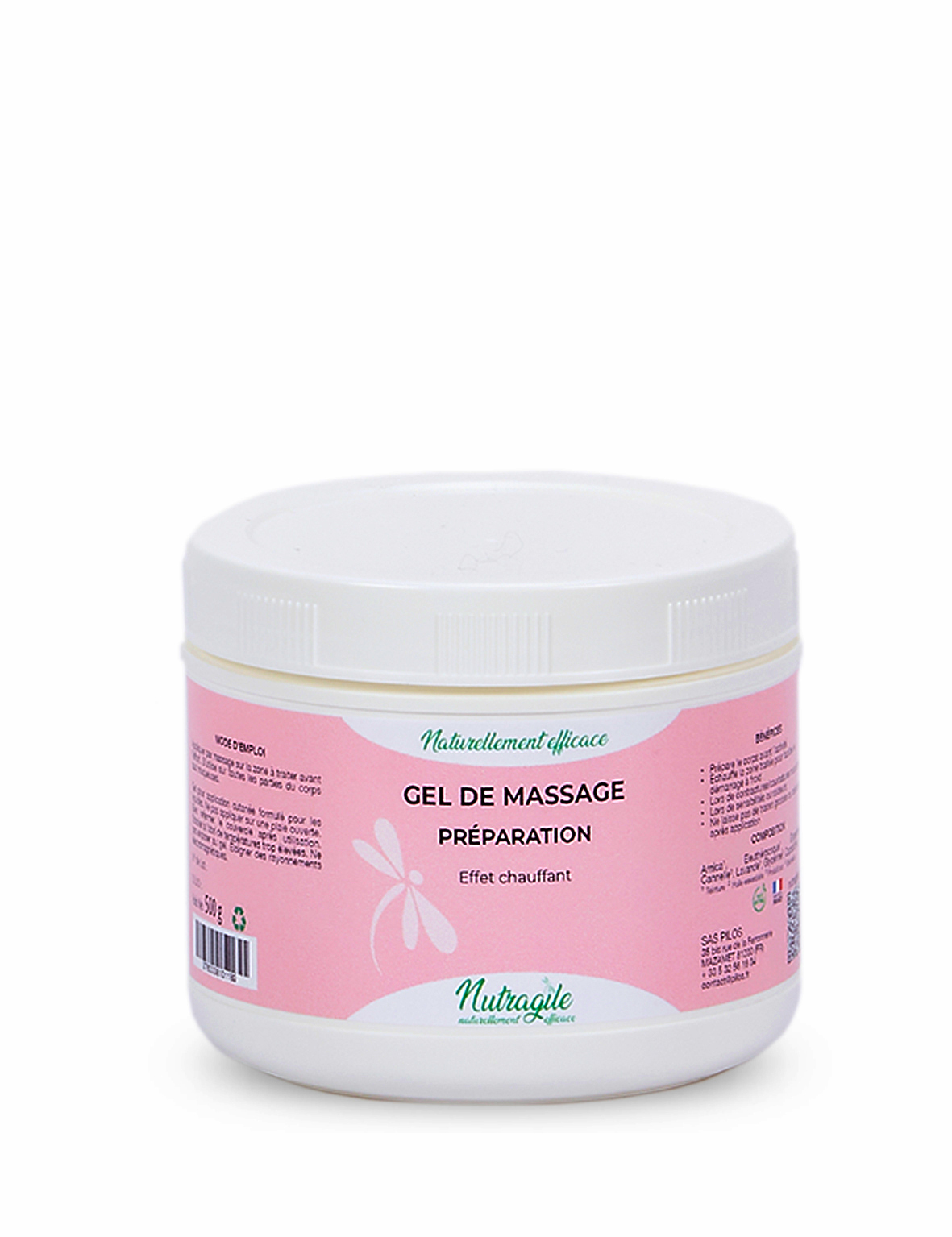 gel de massage preparation 500g