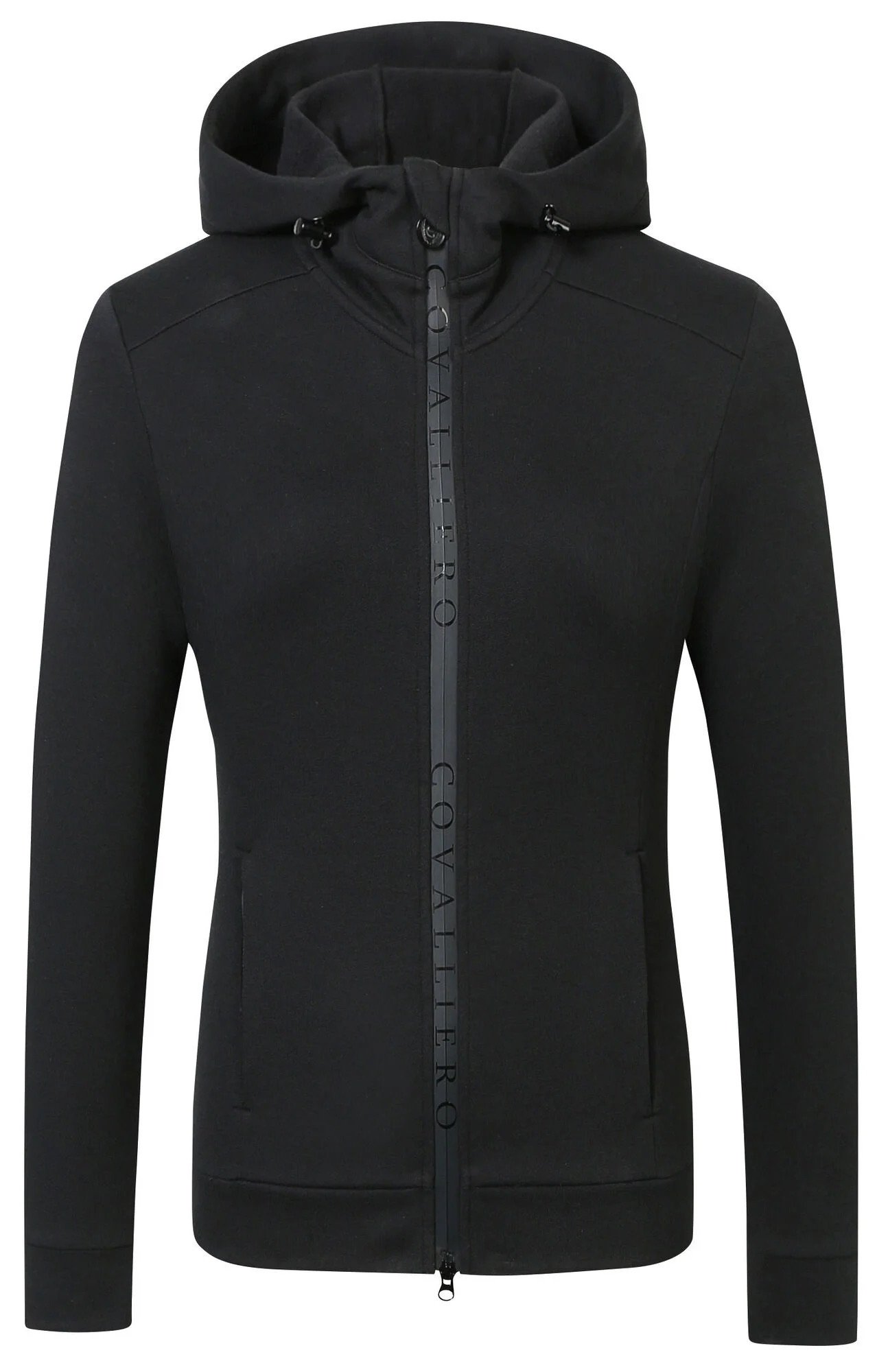 COVALLIERO - Veste à capuche BLACK