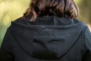 COVALLIERO - Veste à capuche BLACK