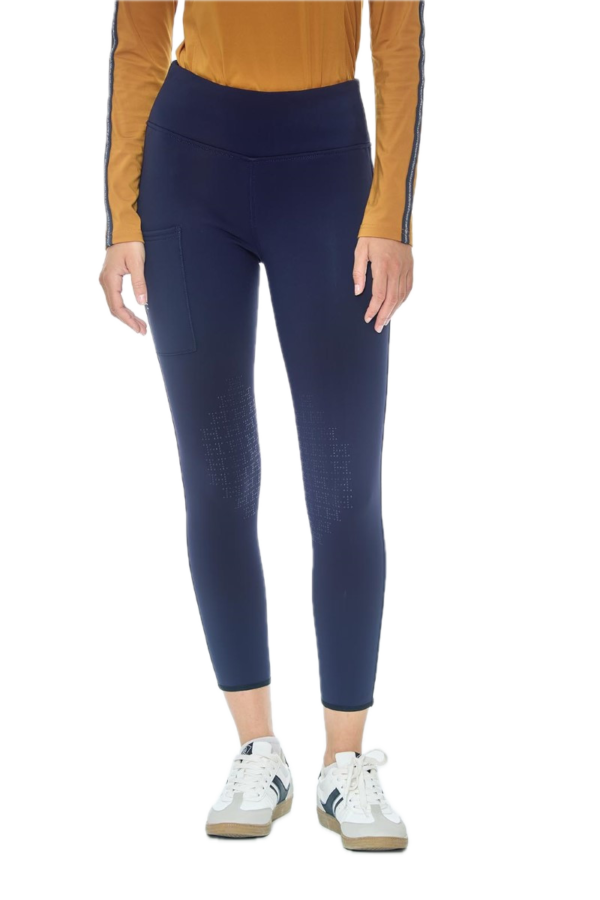 HARCOUR - LEGGING POLAIRE LILI MARINE