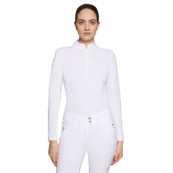SAMSHIELD - POLO BRUNELLA WHITE