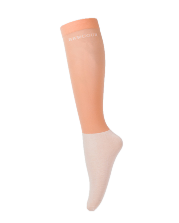 HARCOUR - CHAUSSETTES VAYA ABRICOT