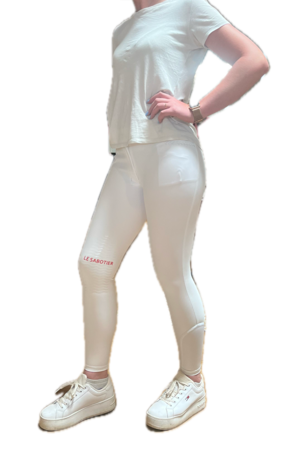 LE SABOTIER - PANTALON VICTORIA BLANC