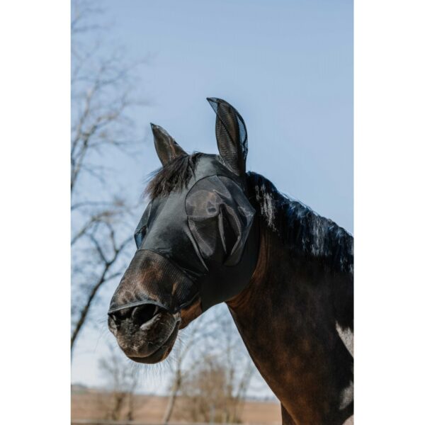 EQUITHEME - MASQUE ANTI-MOUCHES LYCRA+NEZ