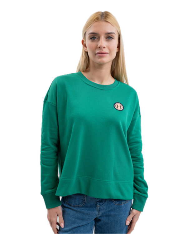 HARCOUR - SWEAT SANTANA EMERALD GREEN