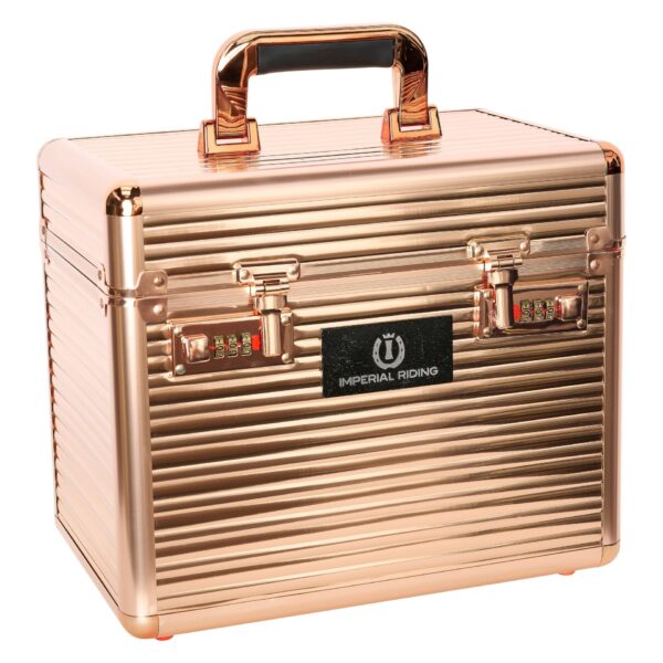 IMPERIAL RIDING - GROOMING BOX SHINY ROSEGOLD