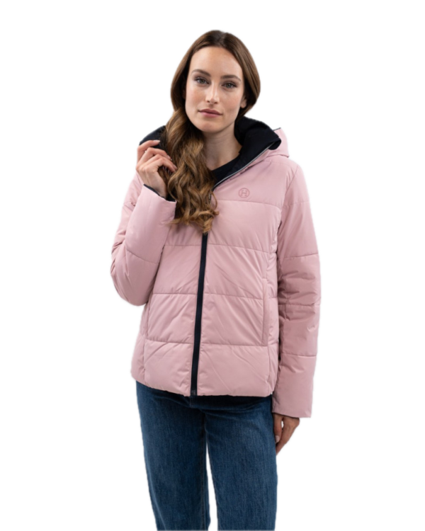 HARCOUR - PARKA ADELE NAVY/PINK
