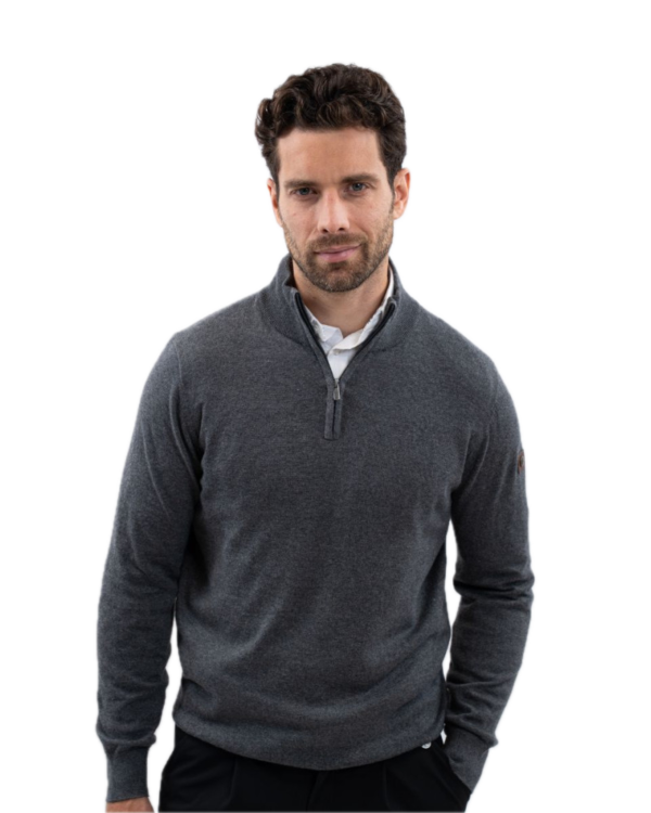 HARCOUR - PULL PARMO ARDOISE