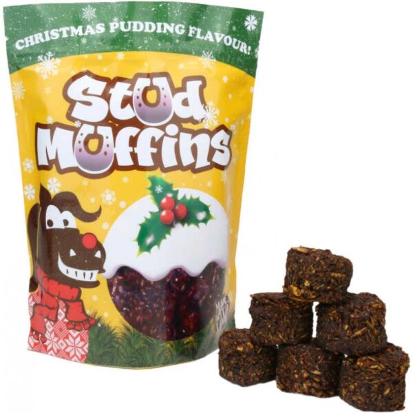 STUD MUFFINS - XMAS PUDDING