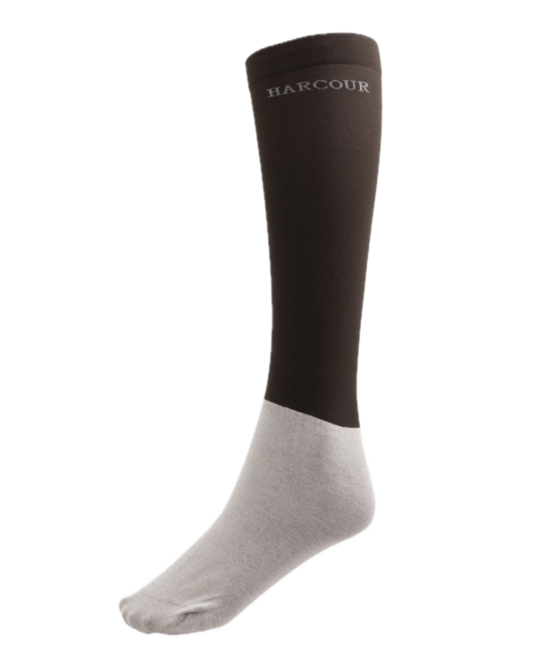 HARCOUR - CHAUSSETTES VAYA CACAO X2