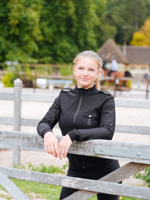 LE SABOTIER - VESTE YSEE NOIR