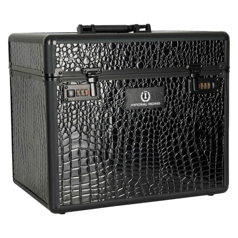 IMPERIAL RIDING - Grooming Box Black Croco