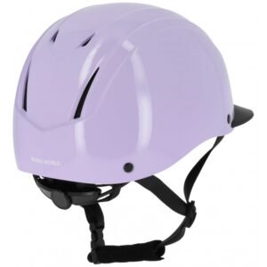 RIDING WORLD - Casque TOPY Lilas