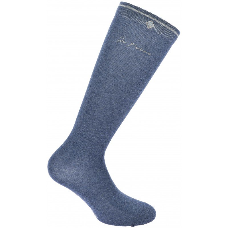 EQUITHEME - Chaussettes ROSE Violet