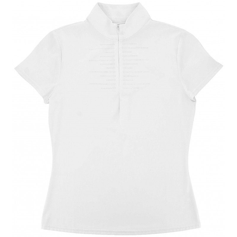 EQUITHEME - Polo SUZANNE Blanc