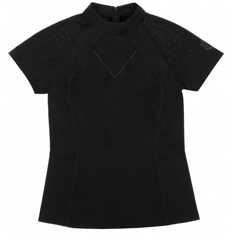 EQUITHEME - Polo CLAUDIA Noir