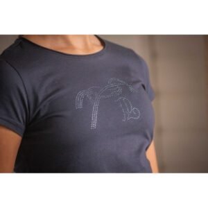 PENELOPE - T-Shirt ICONIC STRASS Kids Marine