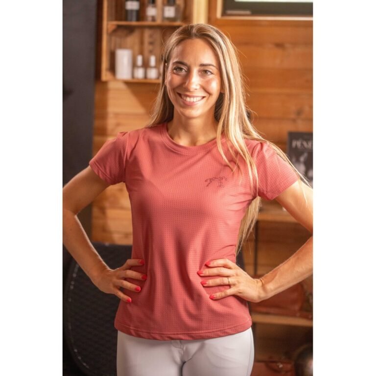 PENELOPE - T-Shirt TECHFLO Framboise