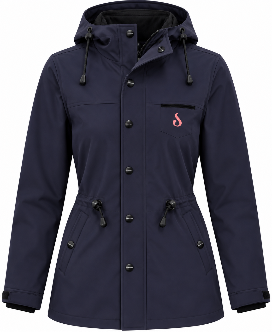 LE SABOTIER - Parka HUGUETTE Encre