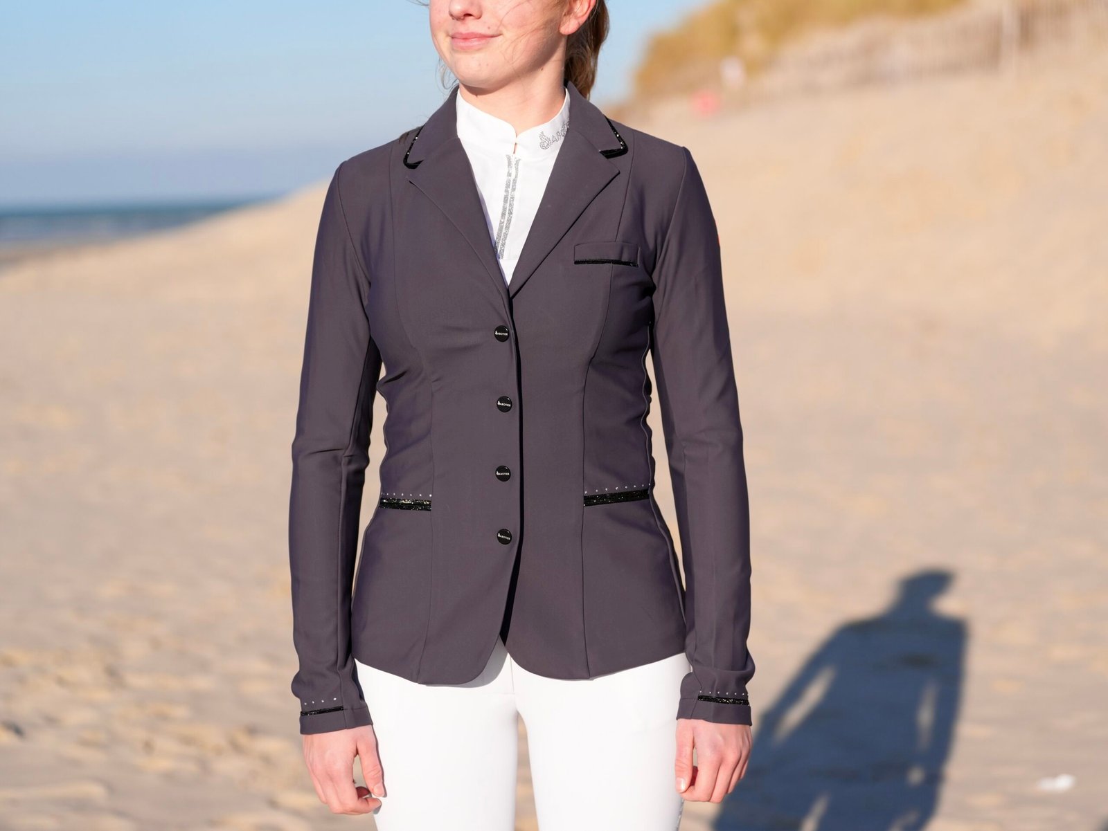 LE SABOTIER - Veste GEORGETTE Encre