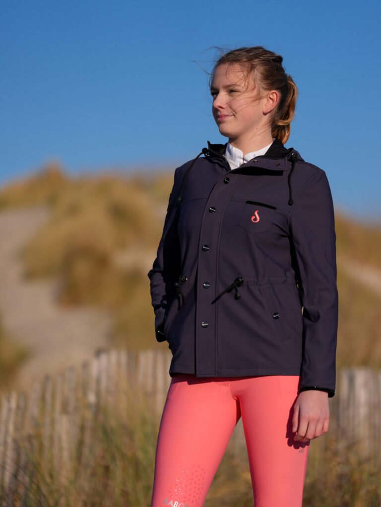 LE SABOTIER - Parka HUGUETTE Encre