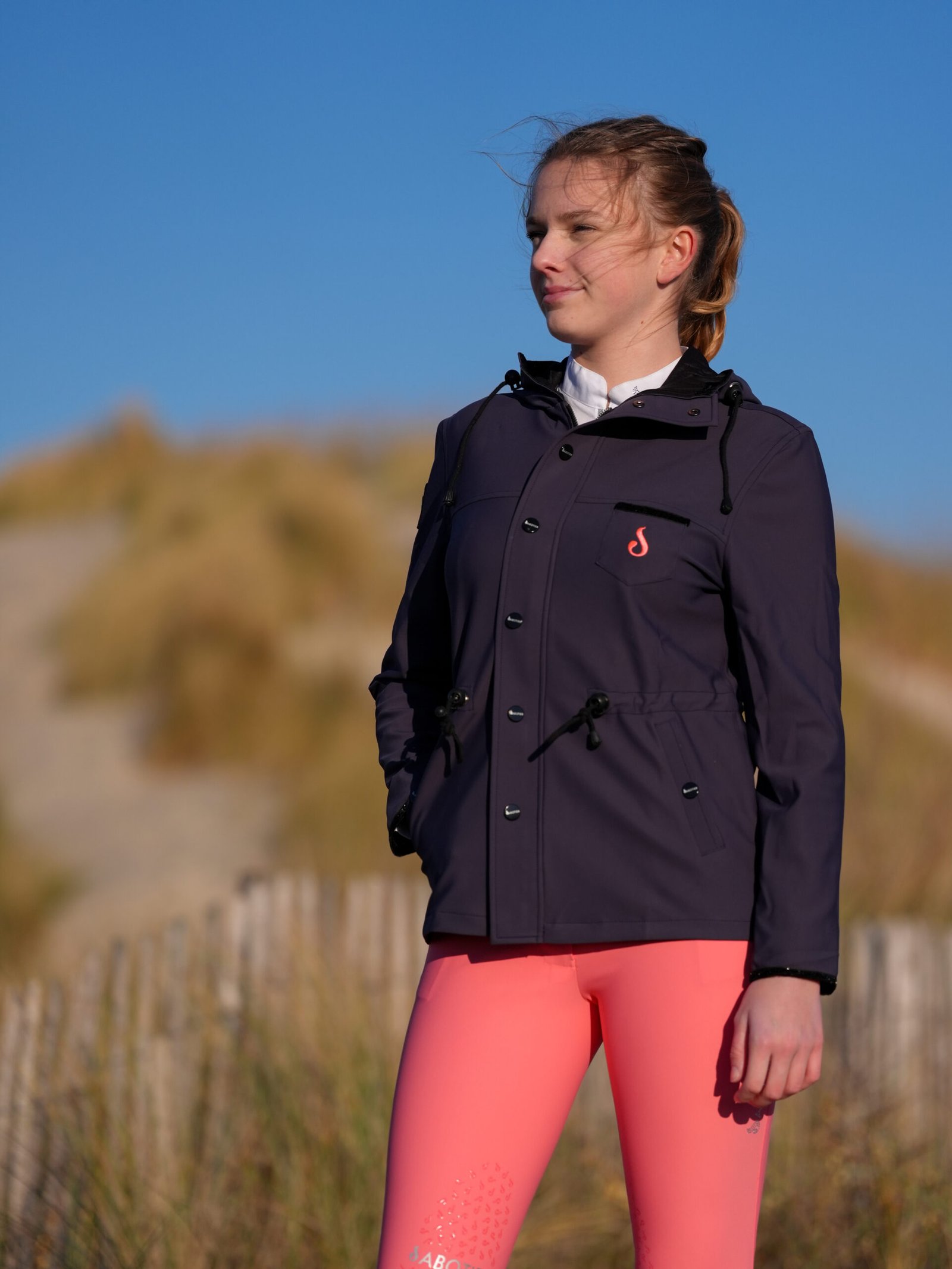 LE SABOTIER - Parka HUGUETTE Encre