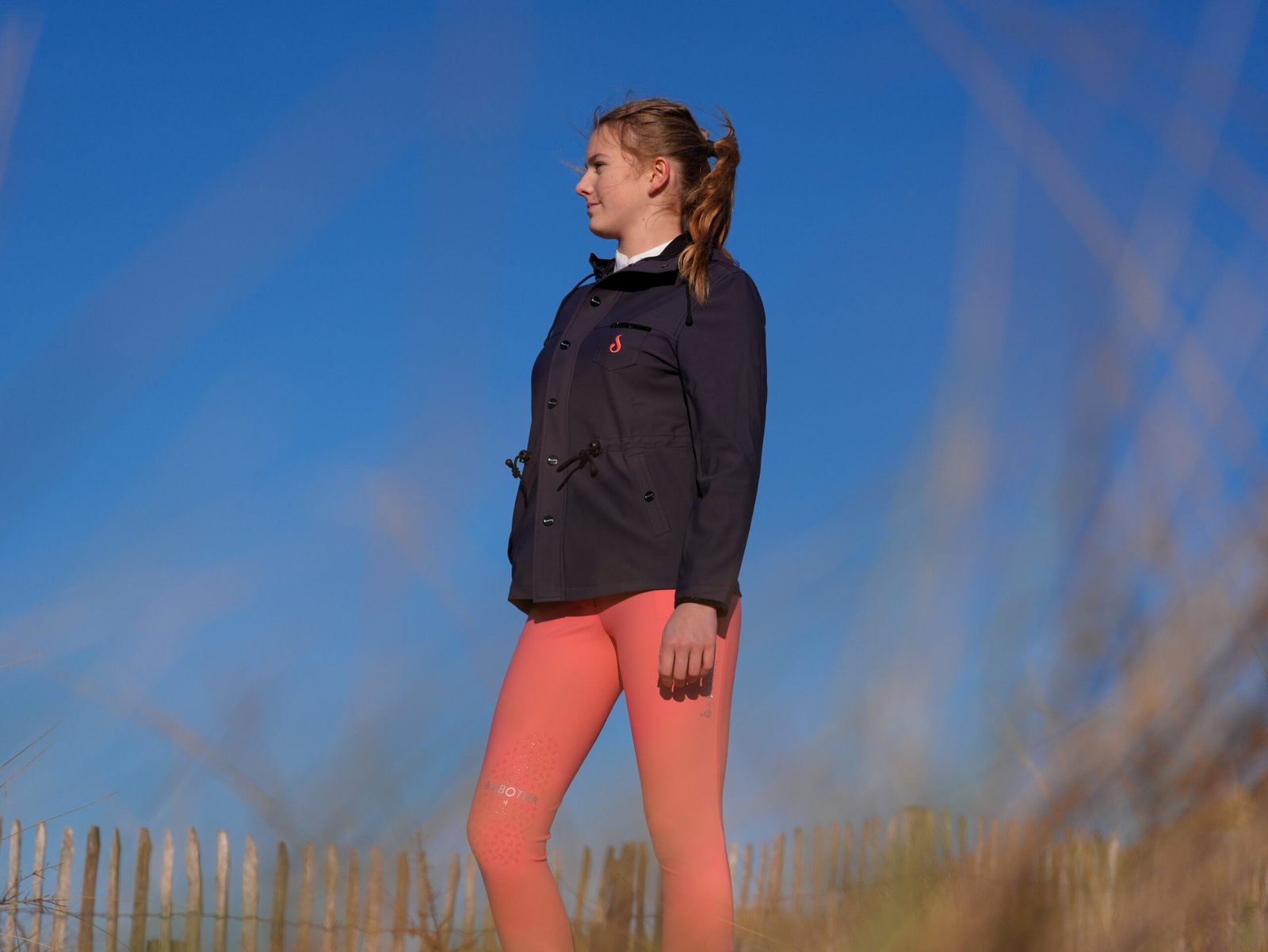 LE SABOTIER - Parka HUGUETTE Encre