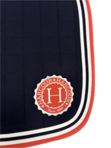 HARCOUR - Tapis SOFT Navy/Grapefruit