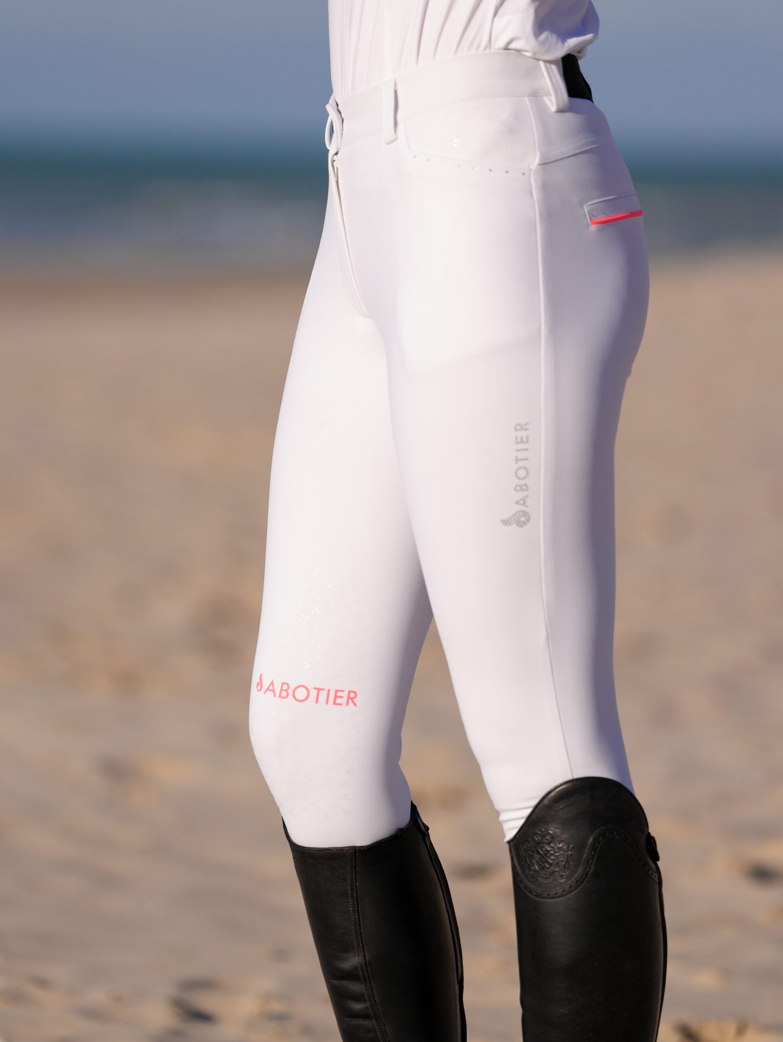 LE SABOTIER - Pantalon ATHINA Blanc