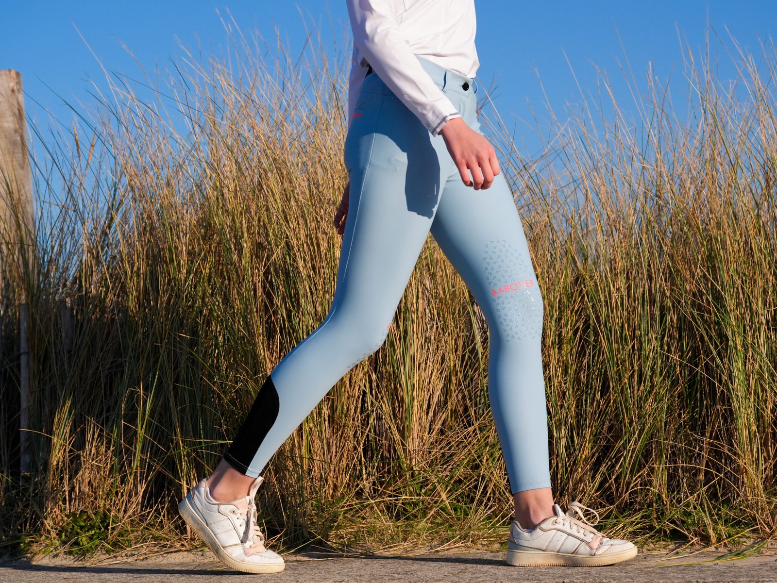 LE SABOTIER - Pantalon ATHINA Bleu Glacier