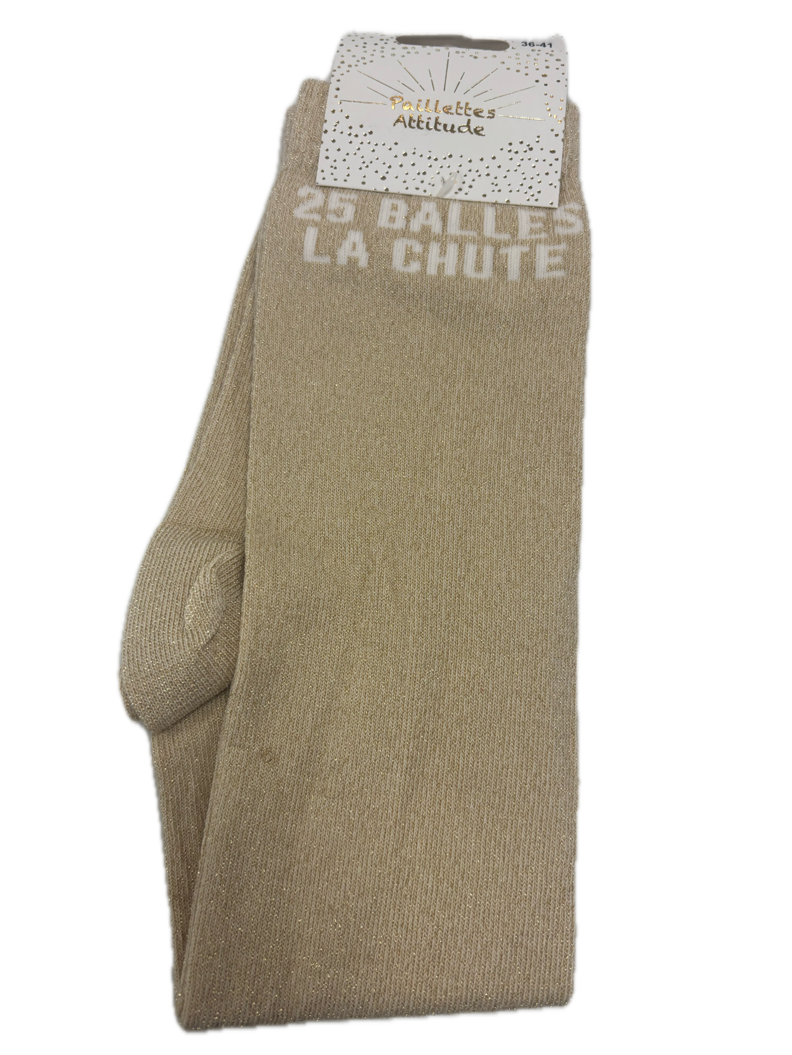 PAILLETTES ATTITUDE - Chaussettes 