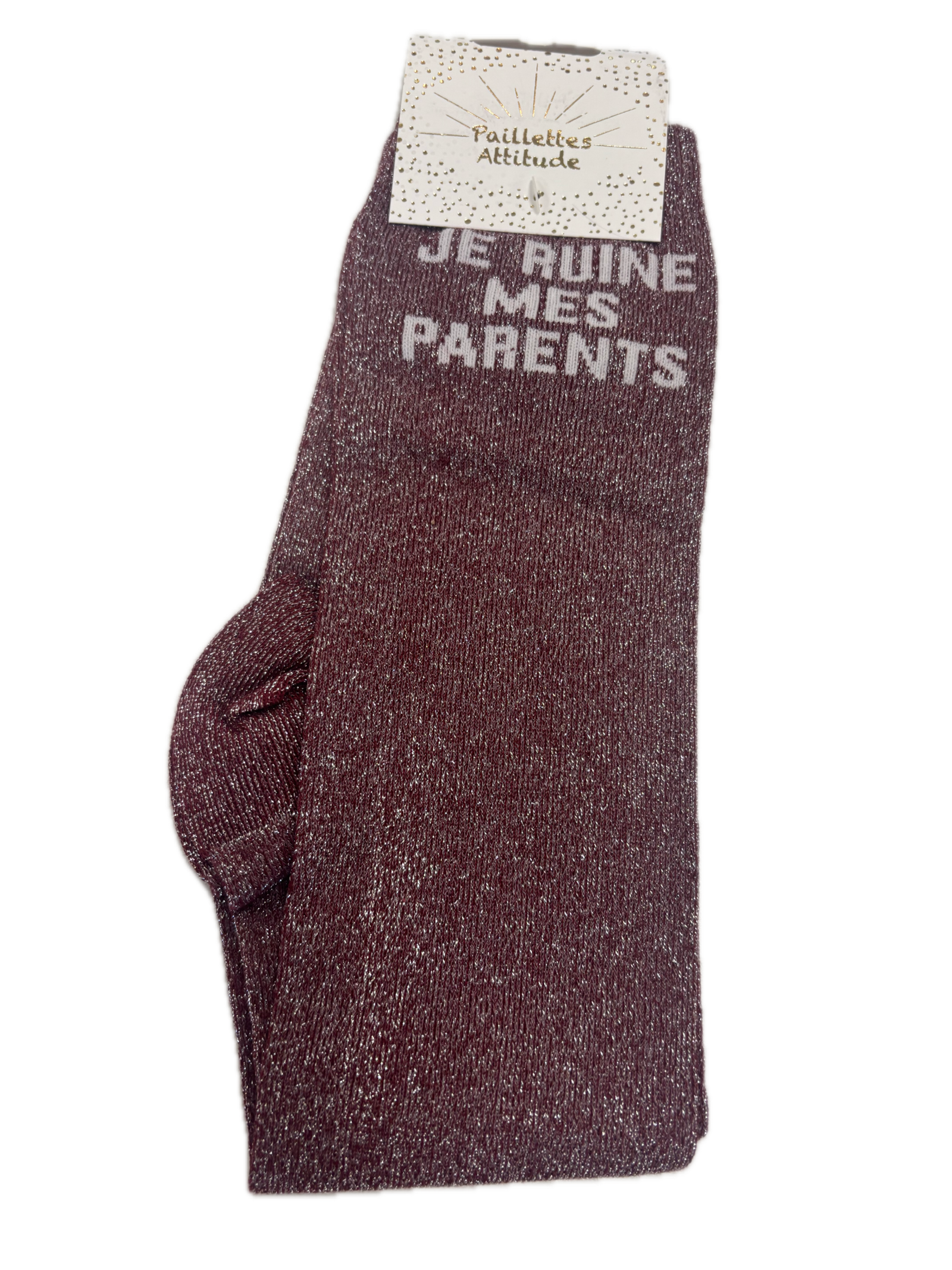 PAILLETTES ATTITUDE - Chaussettes 