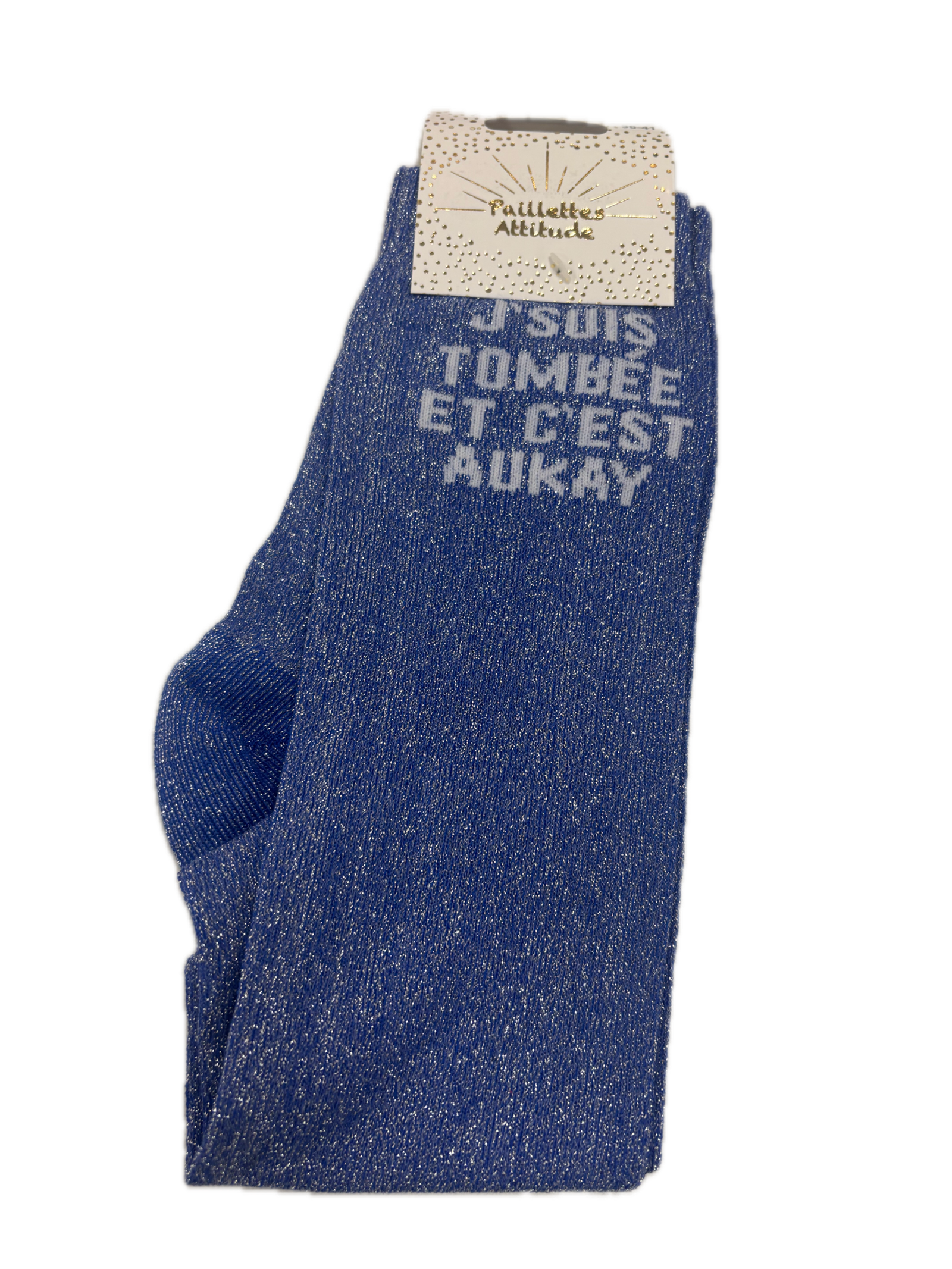 PAILLETTES ATTITUDE - Chaussettes 