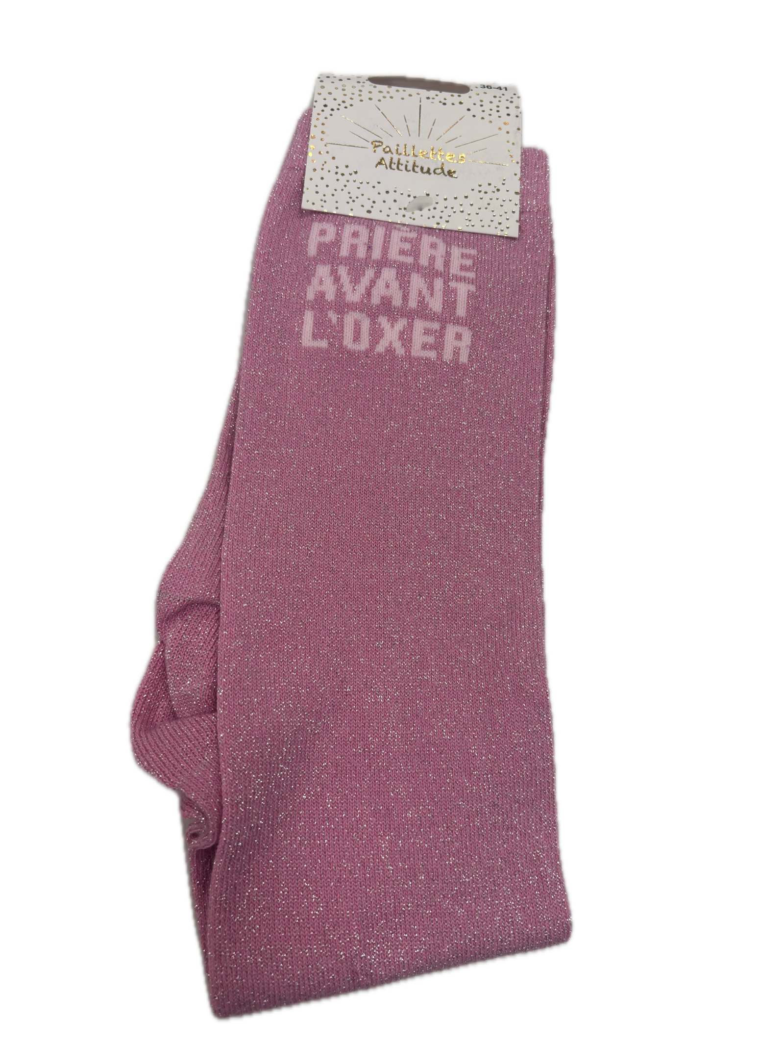 PAILLETTES ATTITUDE - Chaussettes 