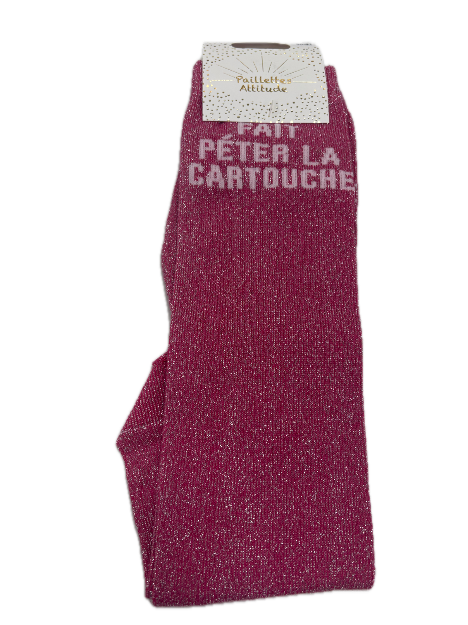 PAILLETTES ATTITUDE - Chaussettes 