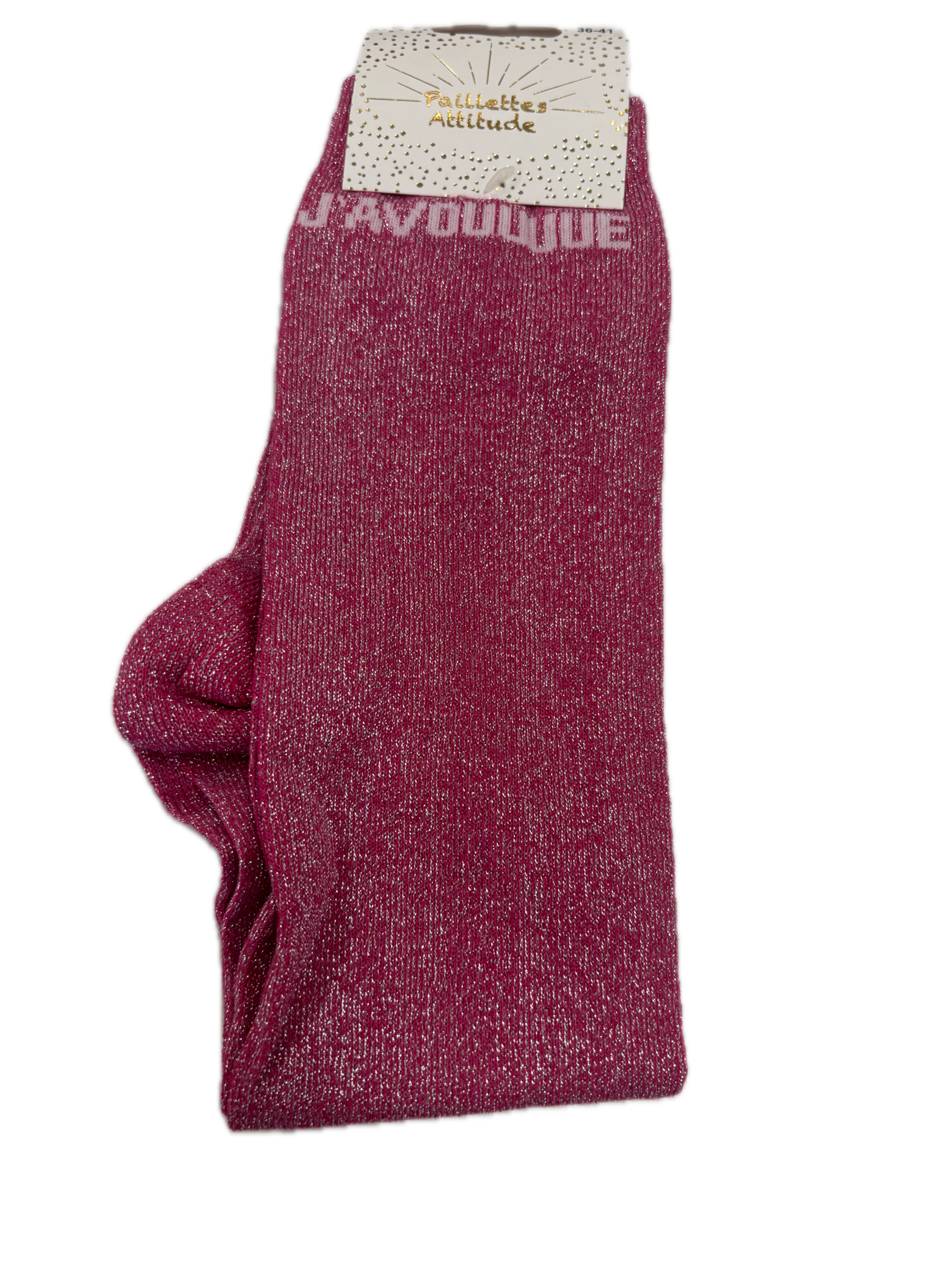 PAILLETTES ATTITUDE - Chaussettes 