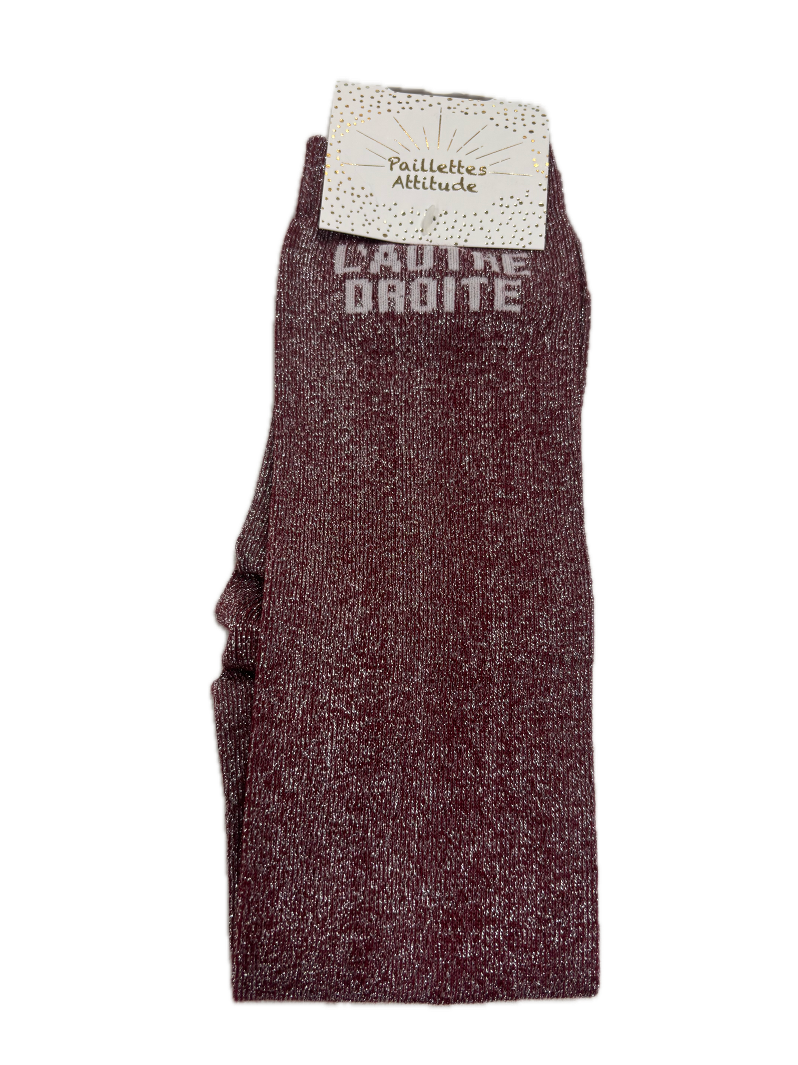 PAILLETTES ATTITUDE - Chaussettes 