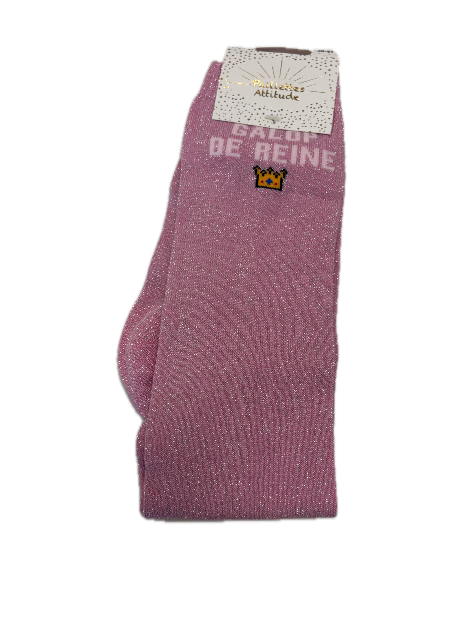 PAILLETTES ATTITUDE - Chaussettes 