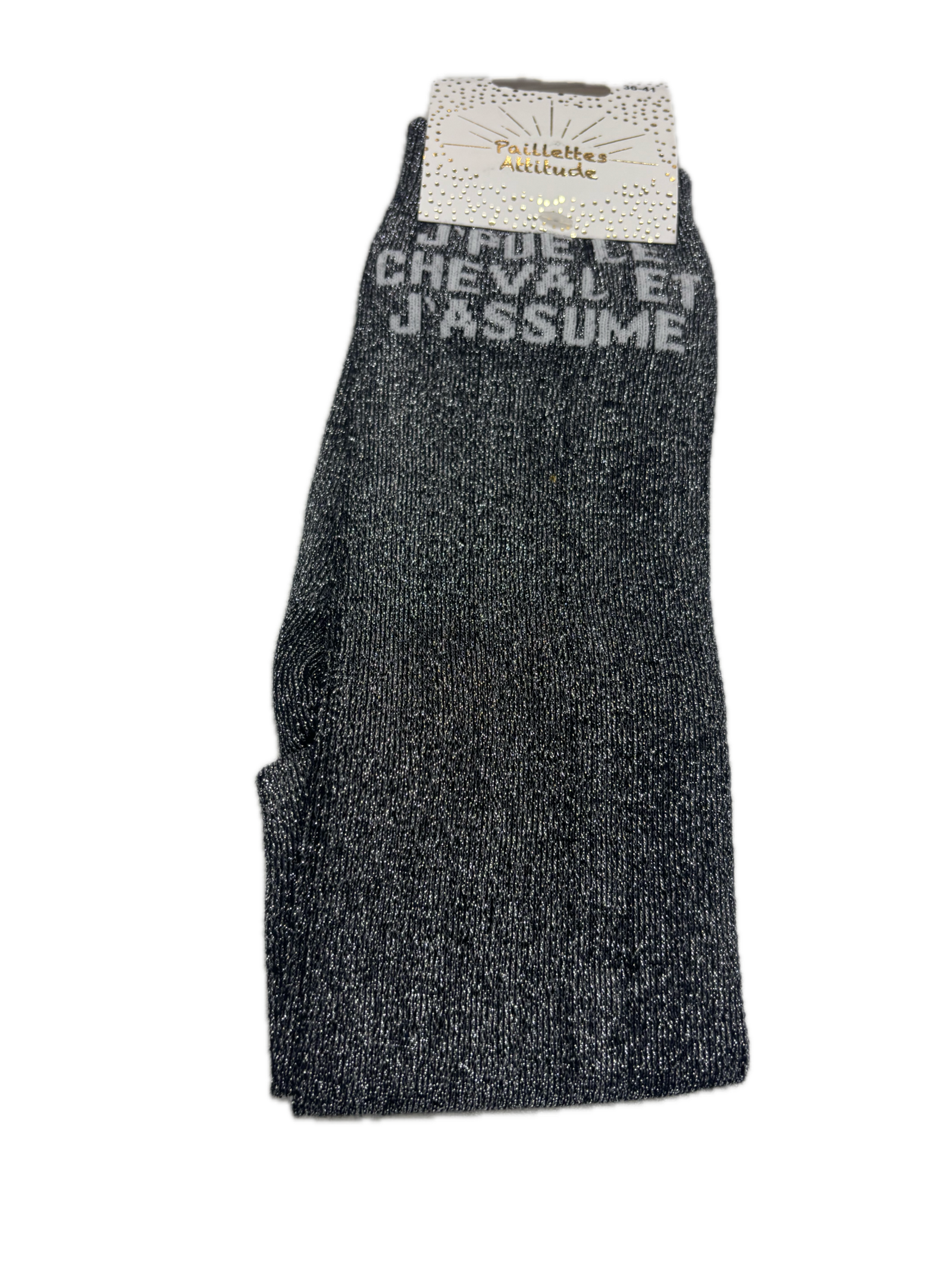 PAILLETTES ATTITUDE - Chaussettes 