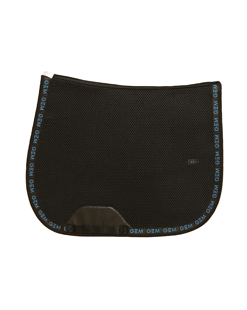 GEM - Tapis MESH Noir Bleu électrique