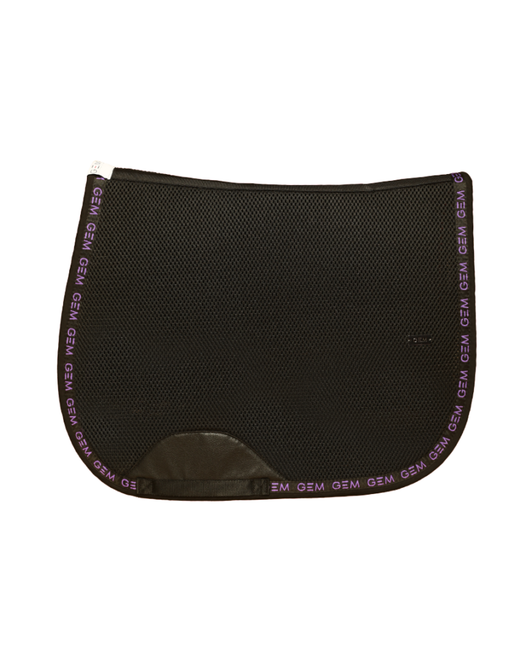GEM - Tapis MESH Noir Violet