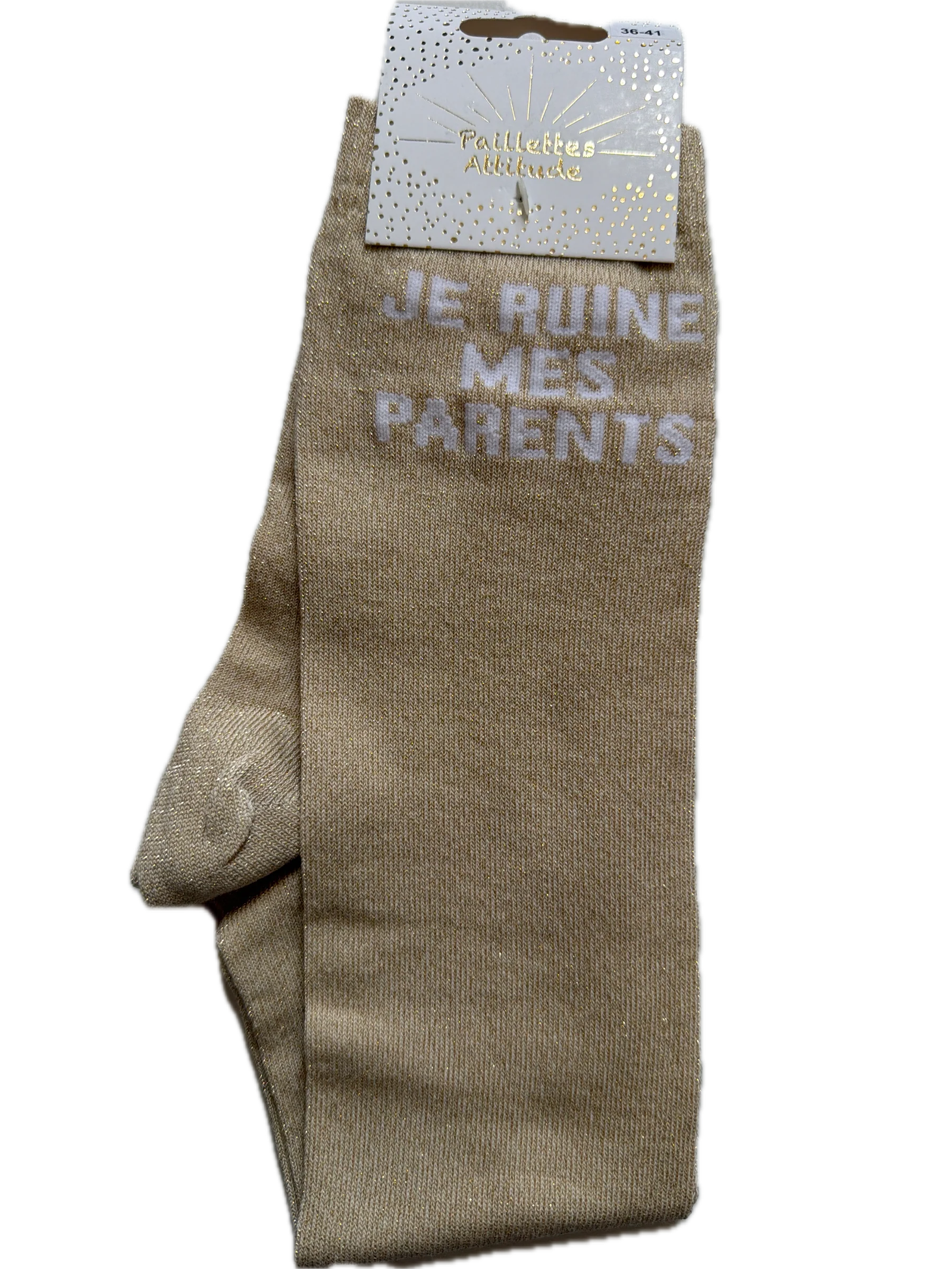 PAILLETTES ATTITUDE - Chaussettes 