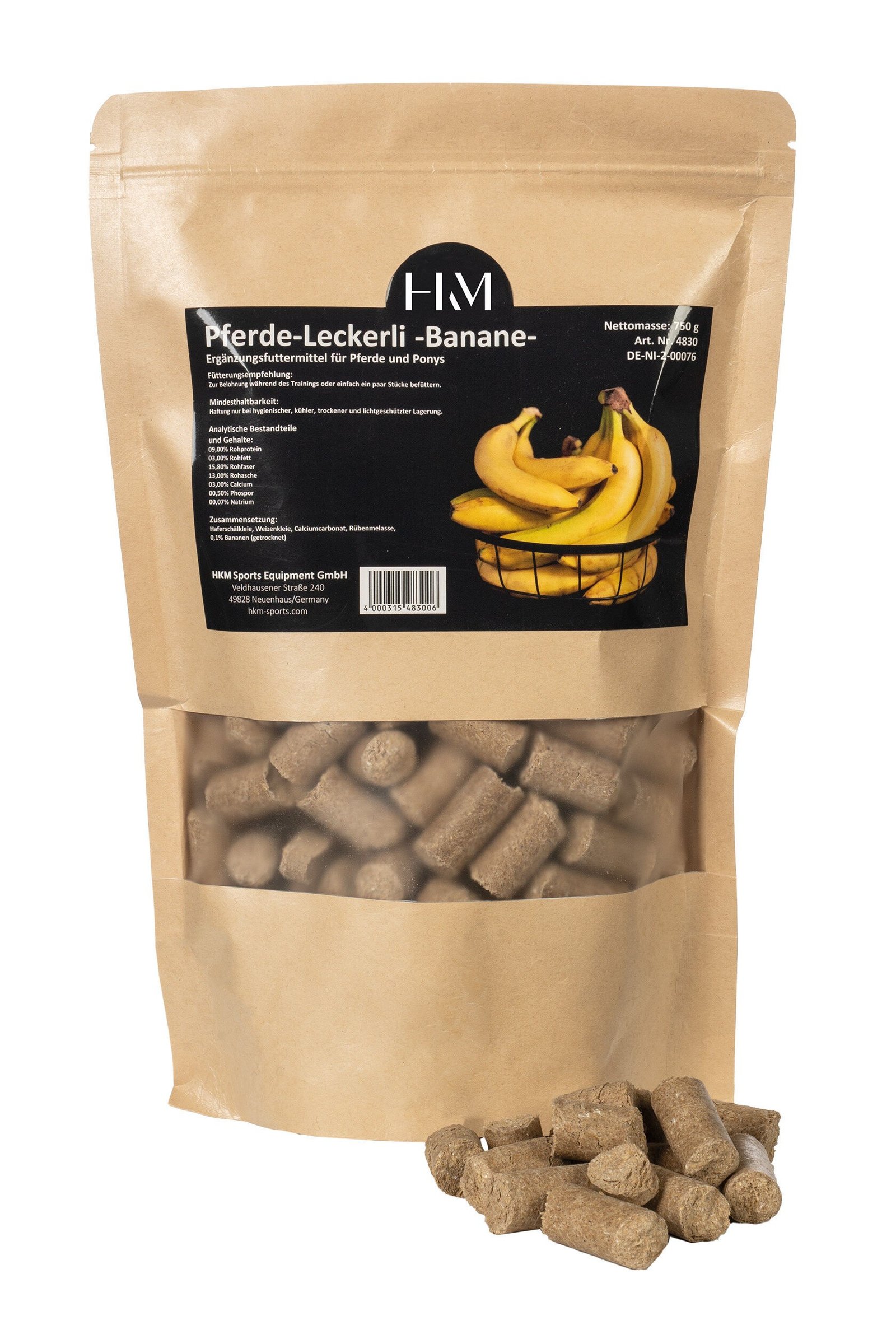 HKM - Bonbons Banane 750g