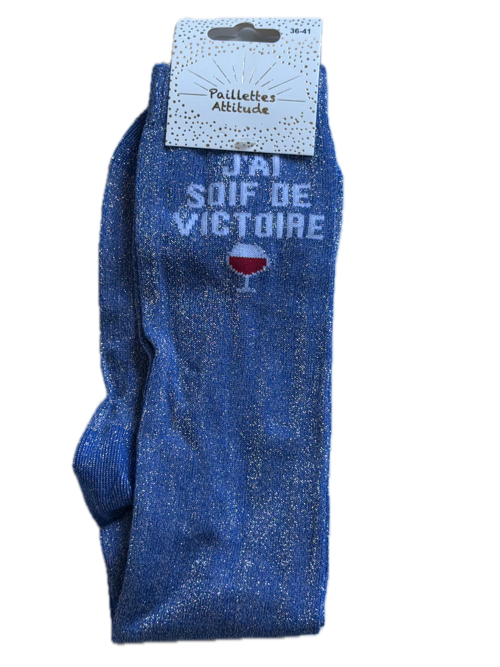 PAILLETTES ATTITUDE - Chaussettes 