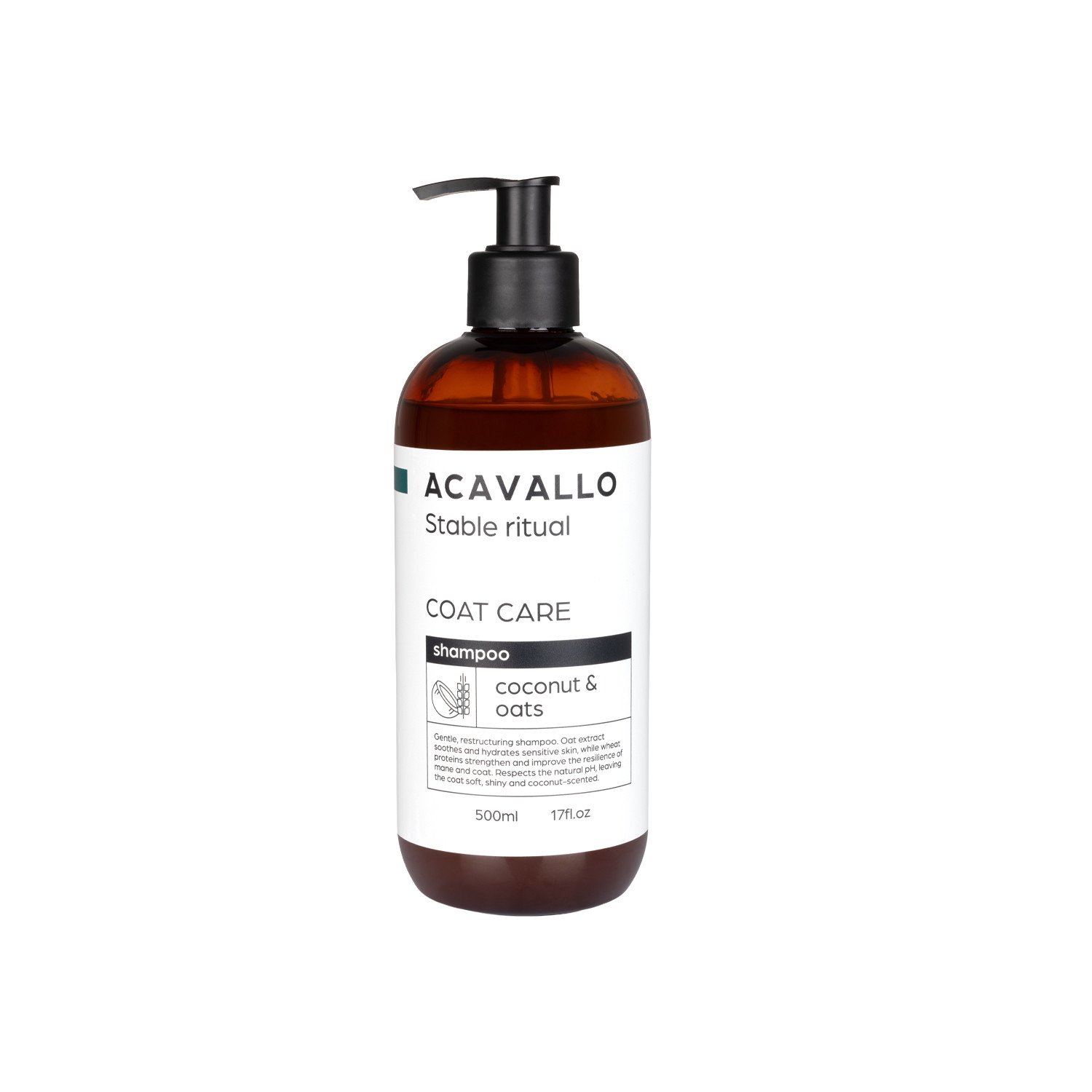 ACAVALLO - Shampoing Coco et Avoine