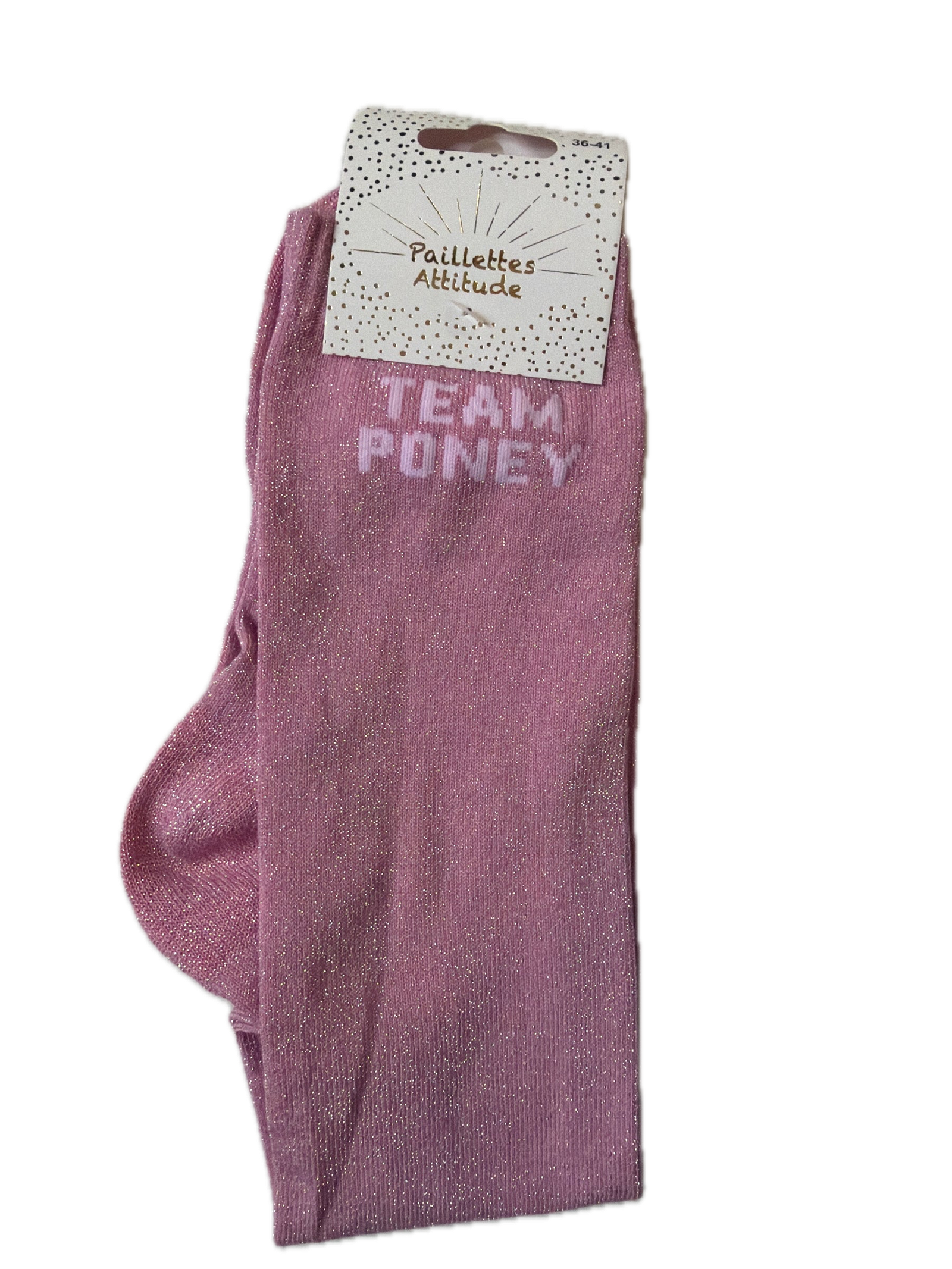 PAILLETTES ATTITUDE - Chaussettes 